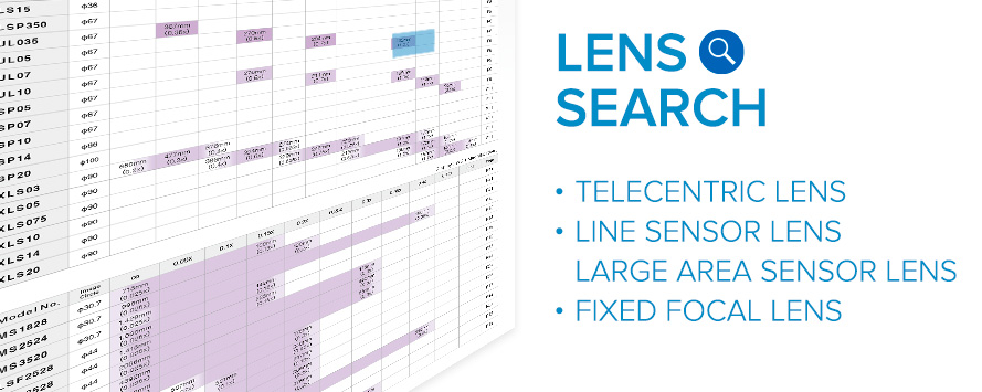 EASY CHART FOR LENS SELECTION